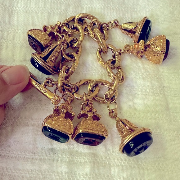 Chanel Gripoix Stamp Bracelet - Picture 6 of 11